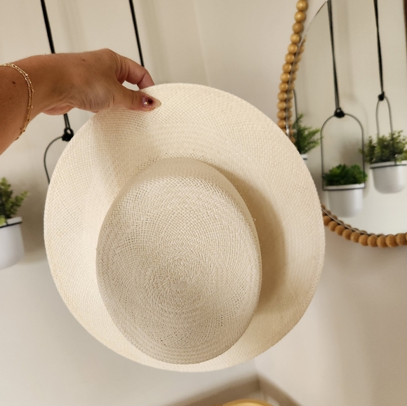 NWT Janessa Leone Straw Hat - Picture 5 of 6